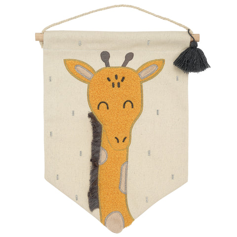 Giraffe Canvas Banner Wall Art by Lambs & Ivy