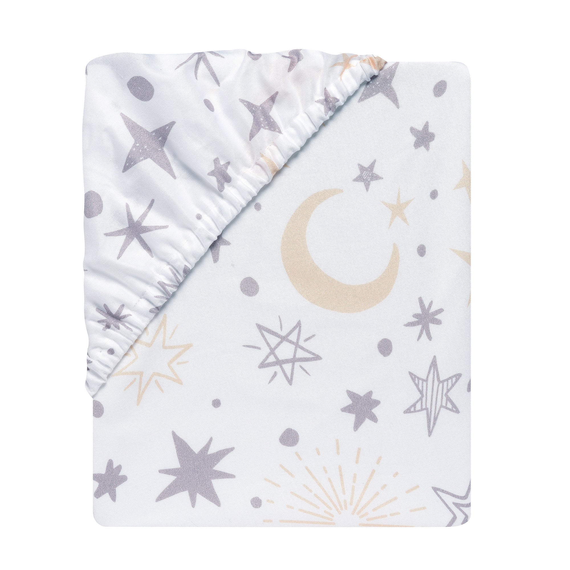 Goodnight Moon Cotton Fitted Crib Sheet by Lambs & Ivy