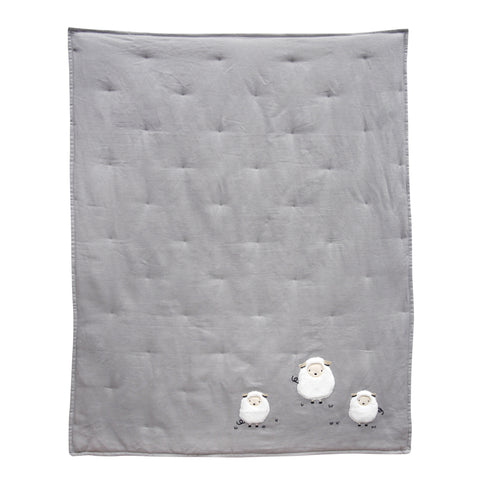 Goodnight Sheep Crib Quilt by Lambs & Ivy