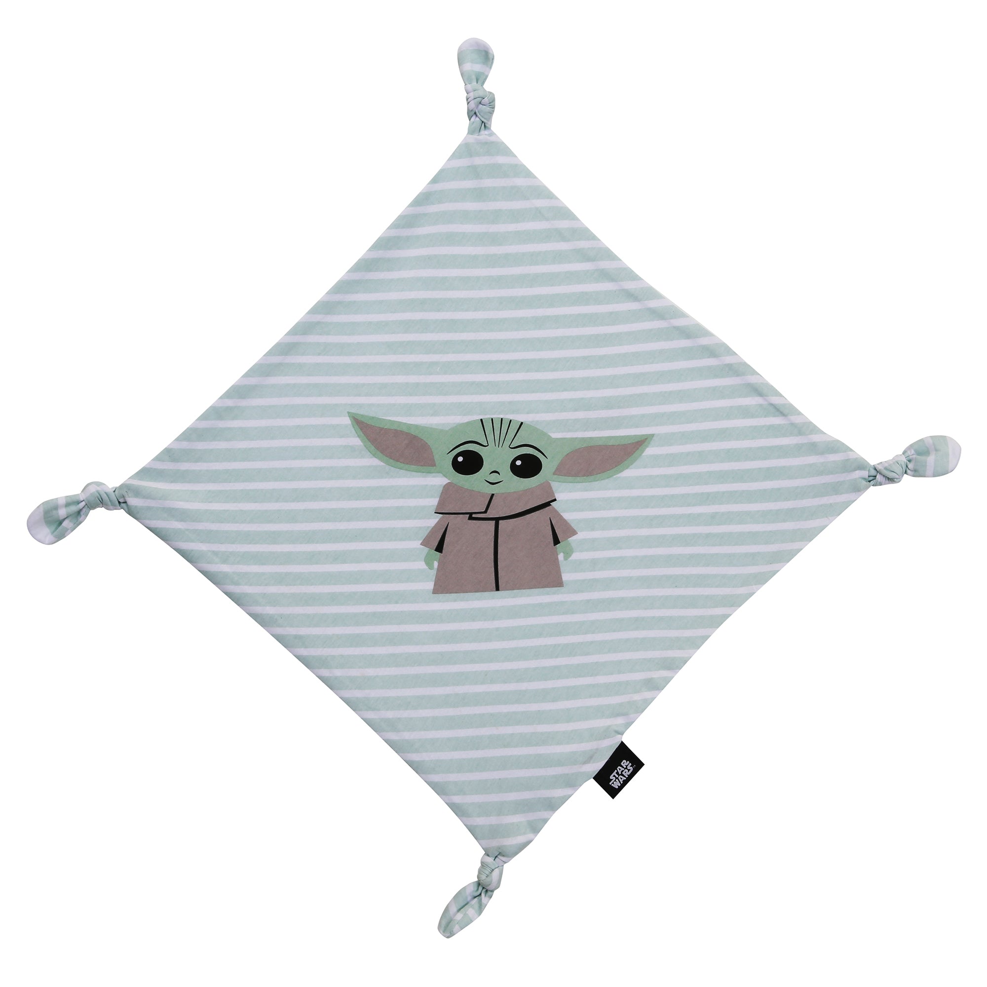 Star Wars Grogu Lovey Security Blanket by Lambs & Ivy