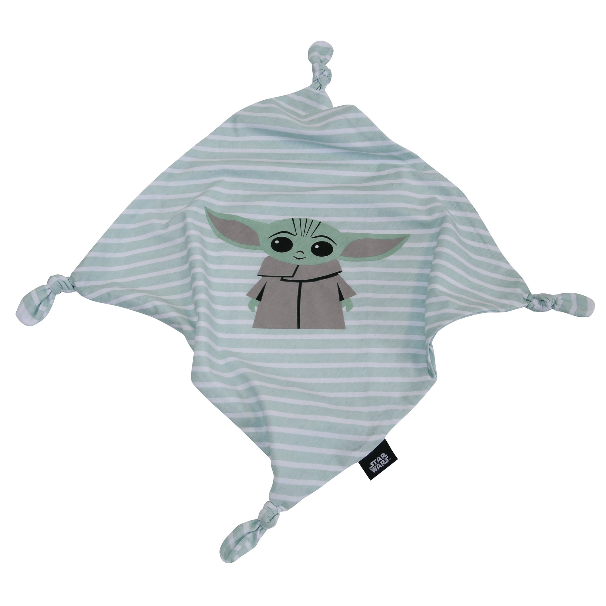 Star Wars Grogu Lovey Security Blanket by Lambs & Ivy
