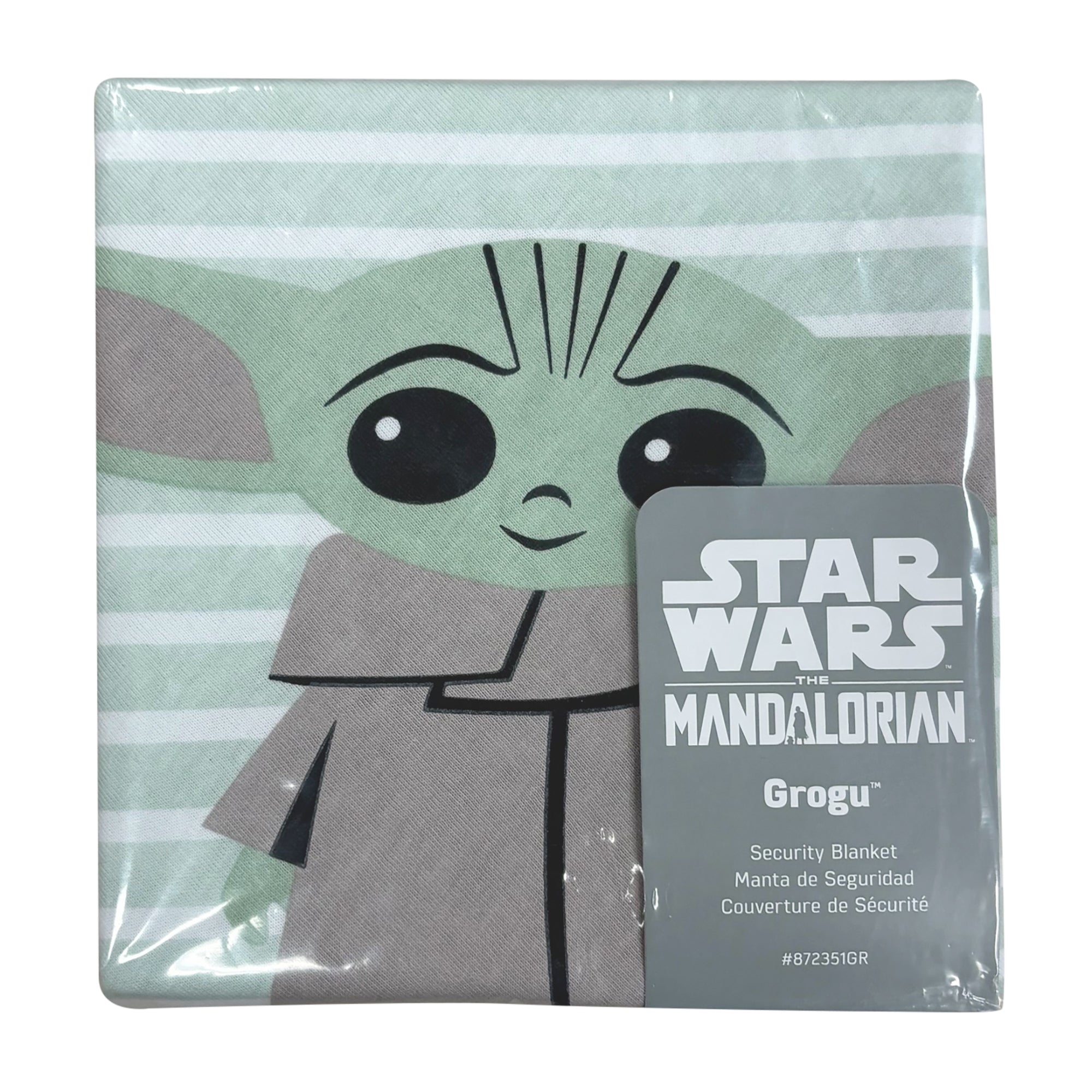 Star Wars Grogu Lovey Security Blanket by Lambs & Ivy