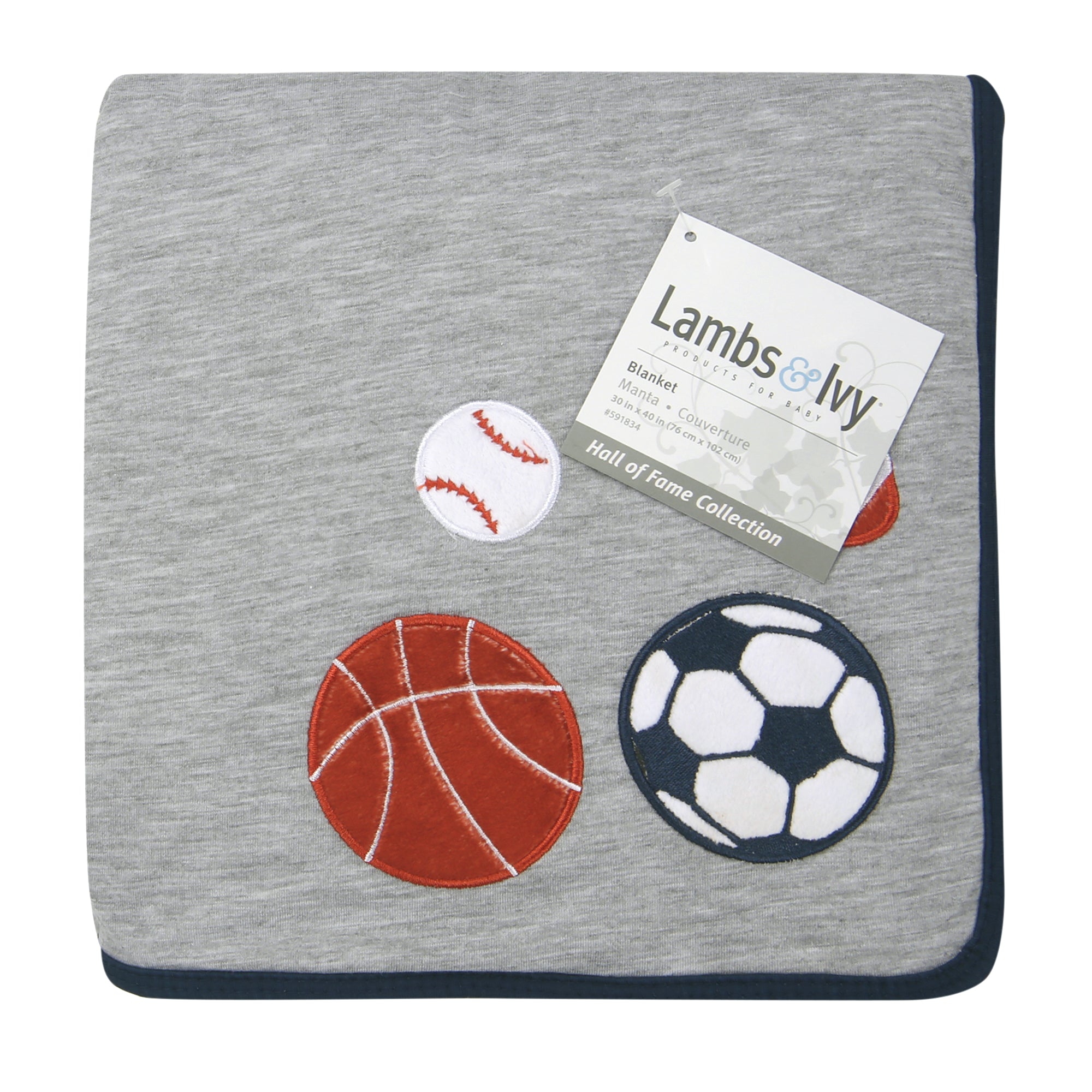 Hall of Fame Baby Blanket by Lambs & Ivy