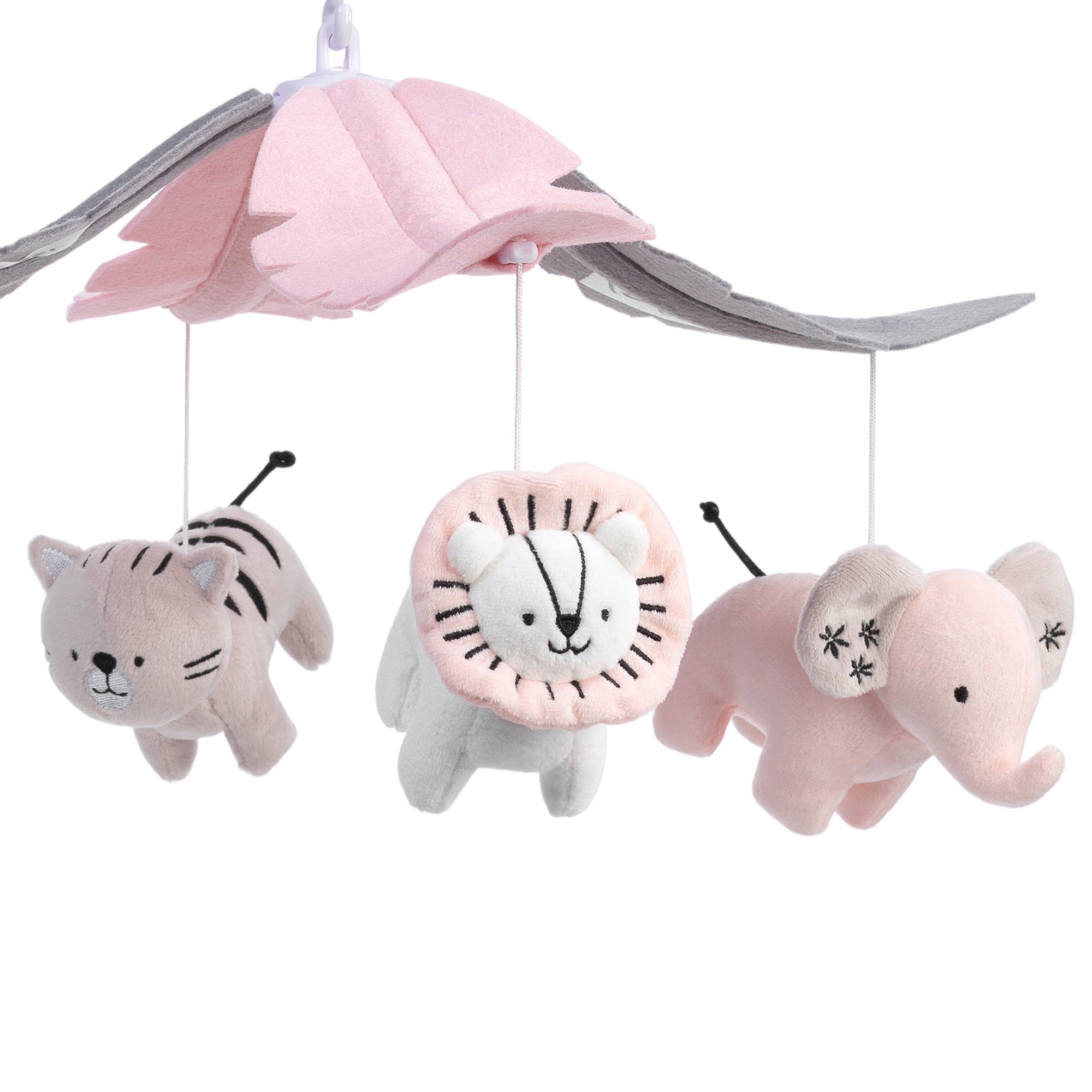 Happy Jungle Musical Baby Crib Mobile by Lambs & Ivy