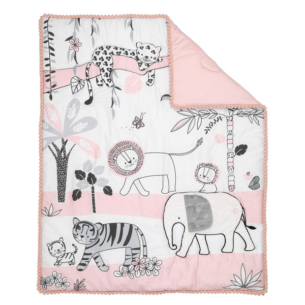 Happy Jungle 5-Piece Crib Bedding Set by Lambs & Ivy