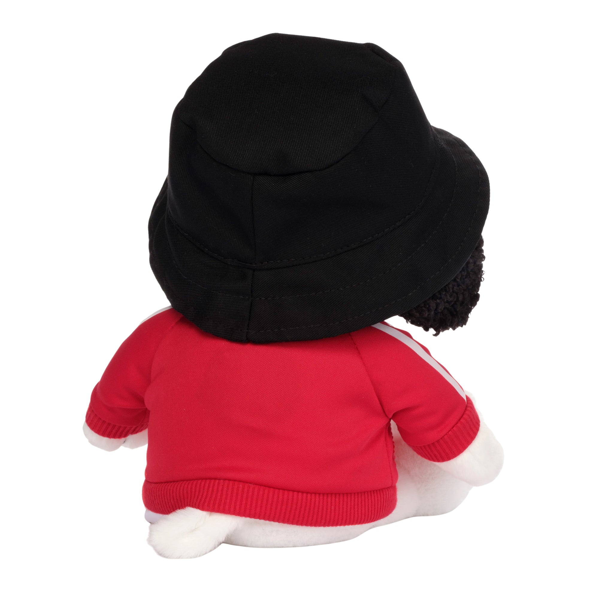 Hip Hop Snoopy Plush Dog Stuffed Animal Toy with Hat & Track