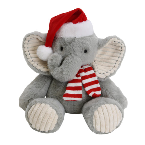 Jett Elephant Holiday Plush by Lambs & Ivy
