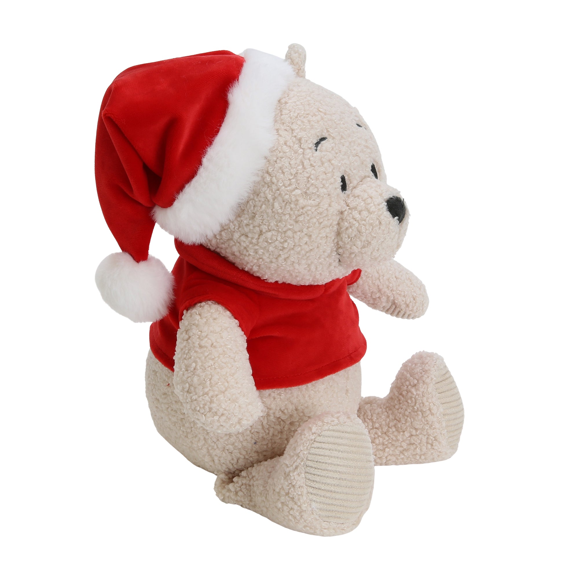 Disney Winnie the Pooh Holiday Christmas Plush Stuffed Animal Toy