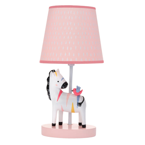 Jazzy Jungle Lamp with Shade & Bulb by Lambs & Ivy
