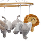 Jungle Adventure Musical Baby Crib Mobile by Lambs & Ivy