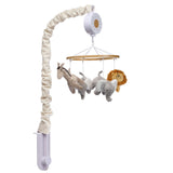 Jungle Adventure Musical Baby Crib Mobile by Lambs & Ivy