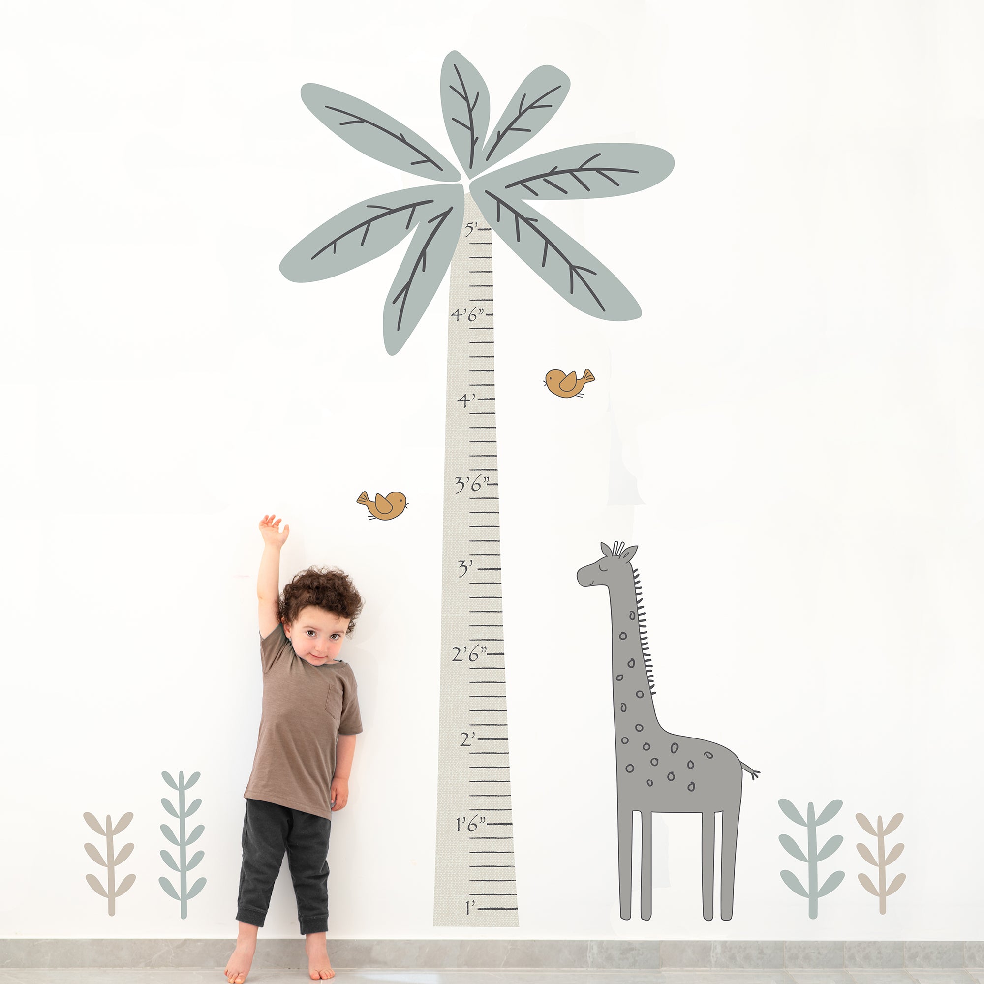 Jungle Adventure Growth Chart by Lambs & Ivy