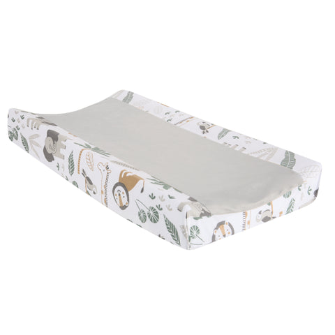 Jungle Friends Changing Pad Cover by Lambs & Ivy