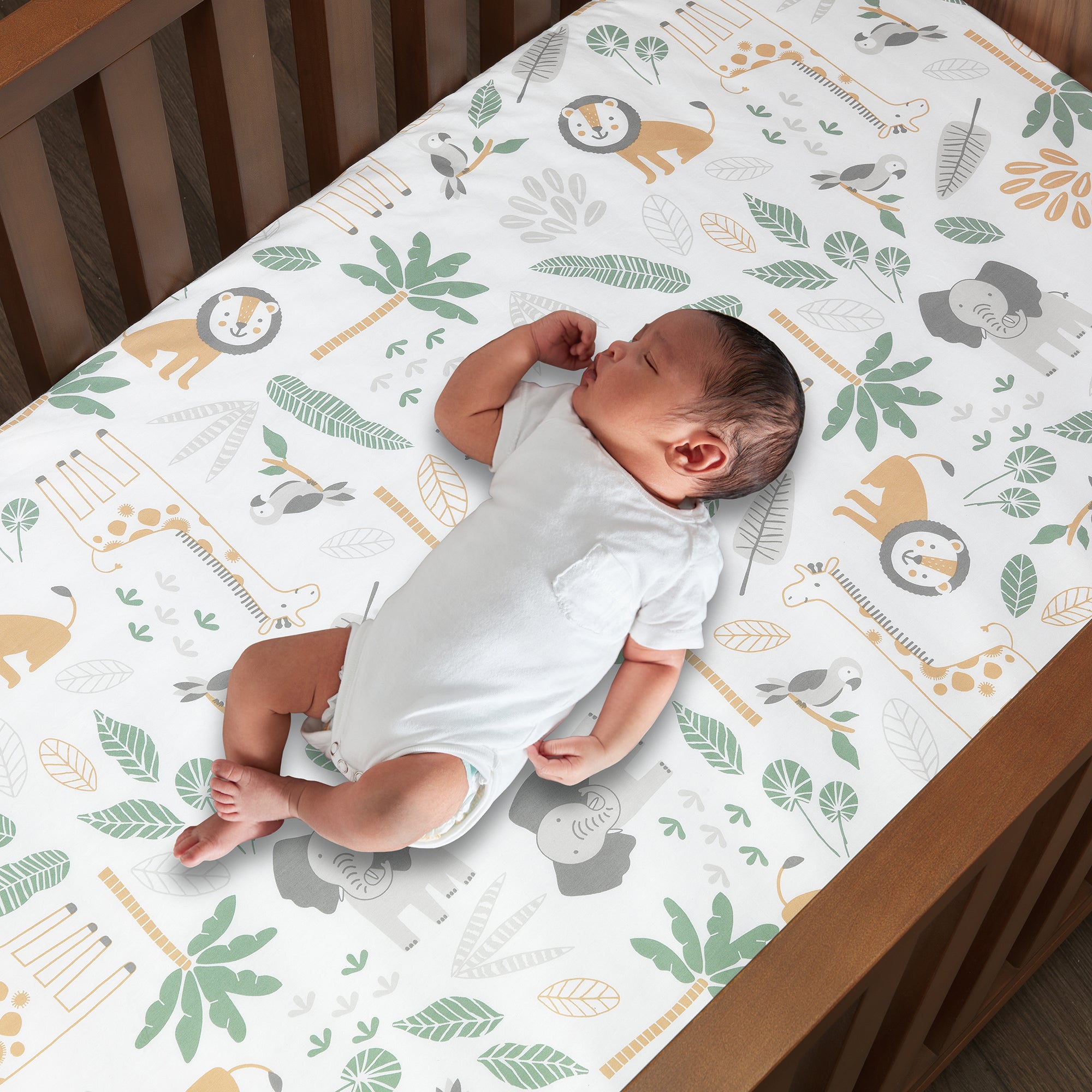 Jungle Friends 5-Piece Crib Bedding Set by Lambs & Ivy