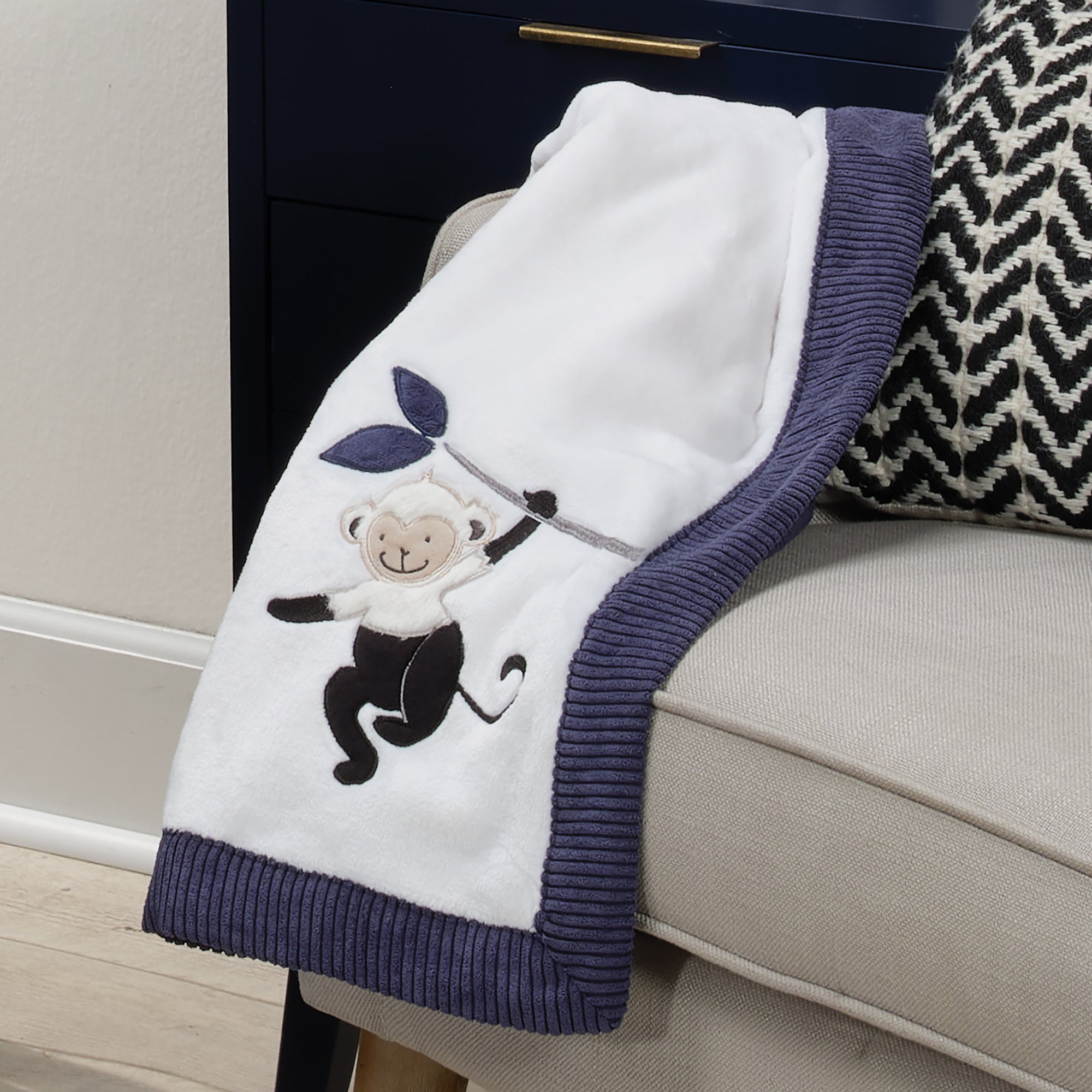 Jungle Party Baby Blanket by Lambs & Ivy