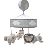 Jungle Safari Musical Baby Crib Mobile by Lambs & Ivy