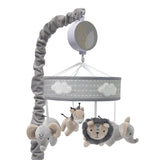 Jungle Safari Musical Baby Crib Mobile by Lambs & Ivy