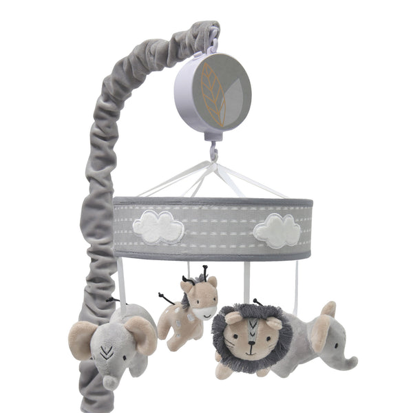 Jungle Safari Crib Musical Mobile Order a Musical Crib Mobile Toy in Jungle Safari Lambs Ivy