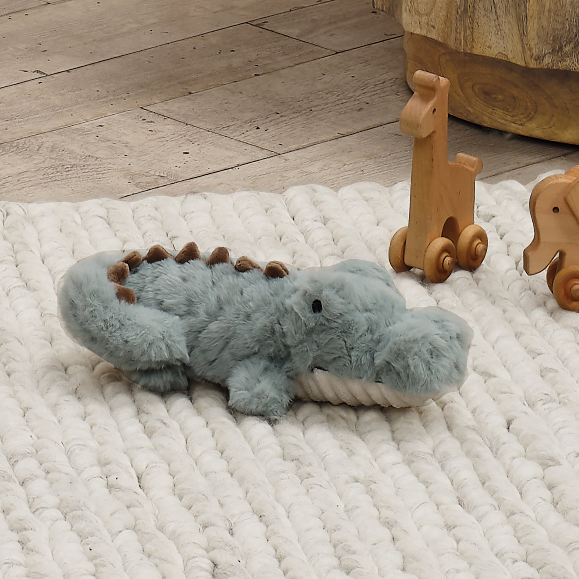 Jungle Story Plush Alligator - Snappy by Lambs & Ivy