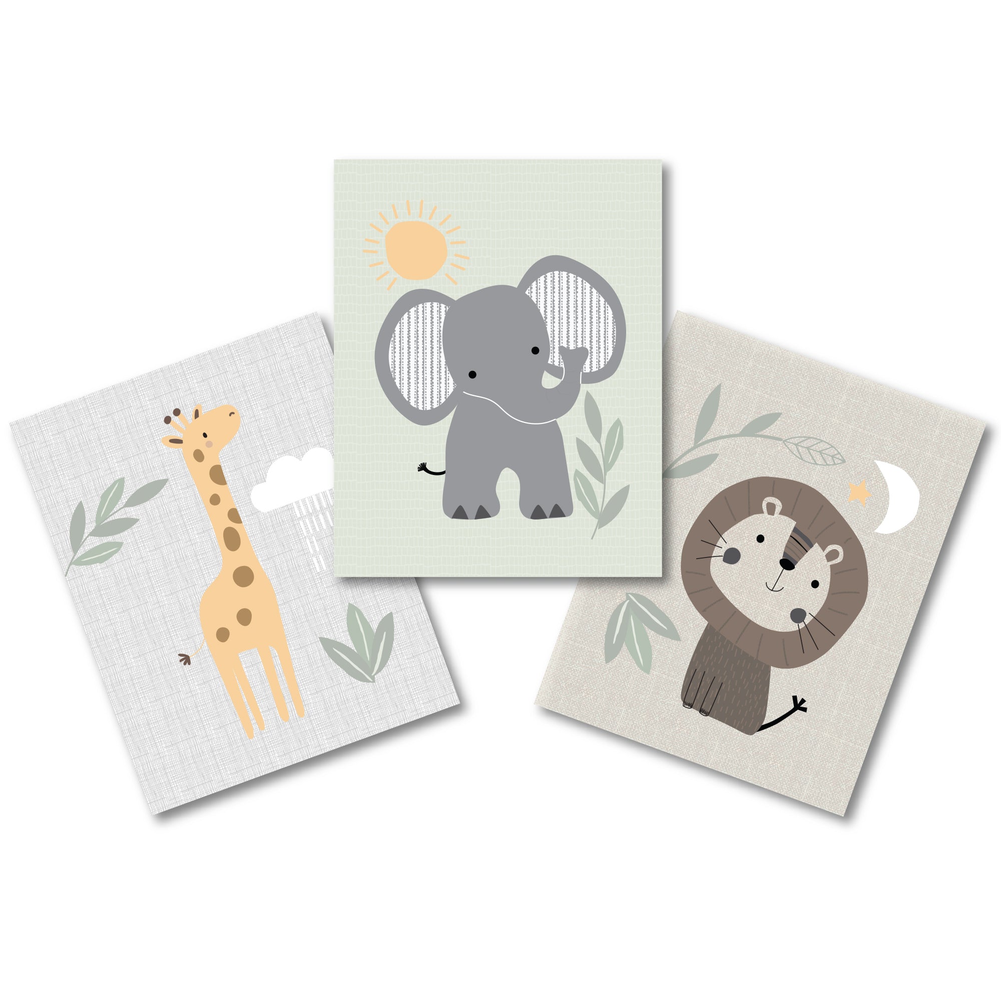 Jungle Story Unframed Wall Art by Lambs & Ivy
