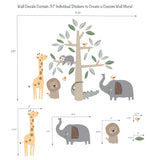 Jungle Story Wall Decals by Lambs & Ivy
