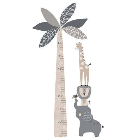 Jungle Safari Growth Chart by Lambs & Ivy