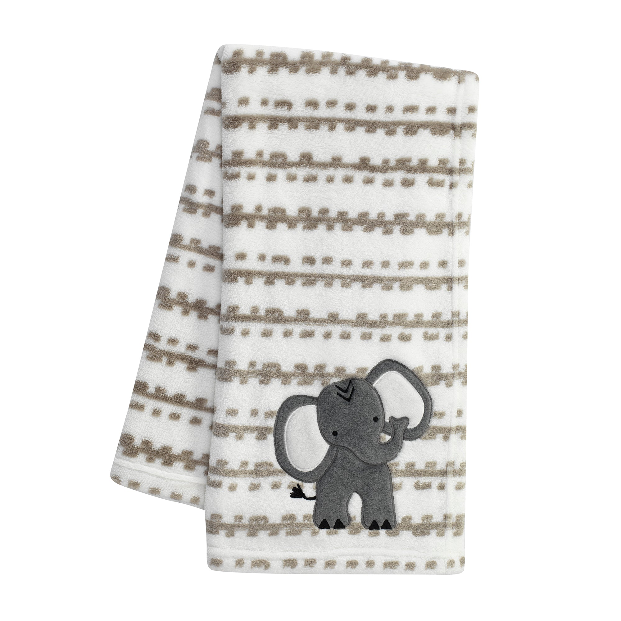 Blanket & Plush Baby Gift Set - Gray Elephant by Lambs & Ivy