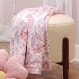 Lavender Floral Baby Blanket by Bedtime Originals