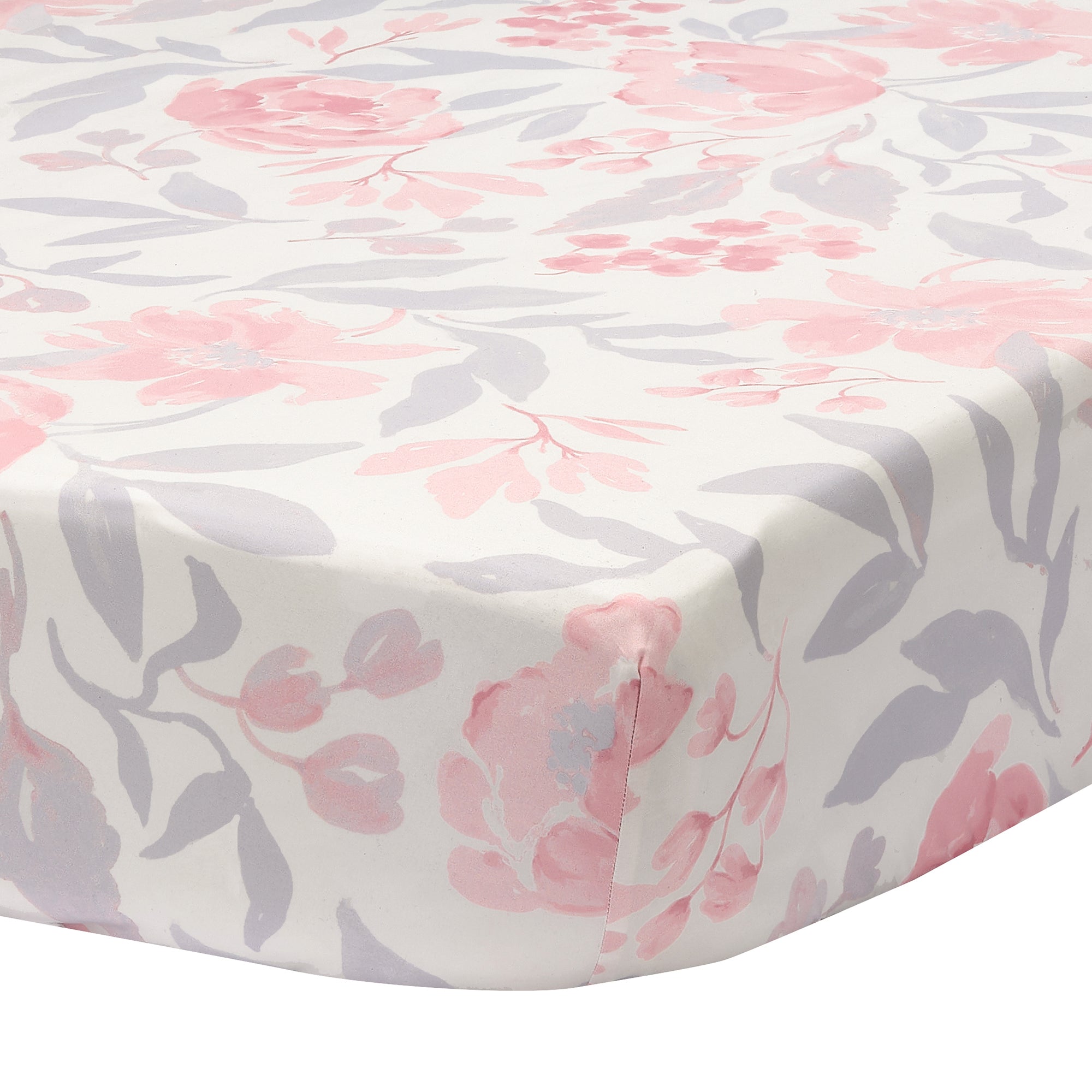 Lavender Floral 3-Piece Crib Bedding Set by Bedtime Originals