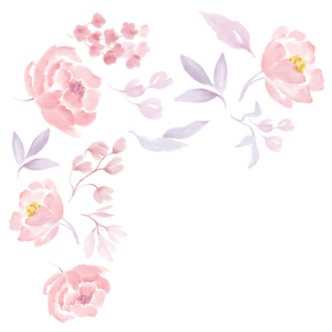 Lavender Floral Wall Decals by Bedtime Originals