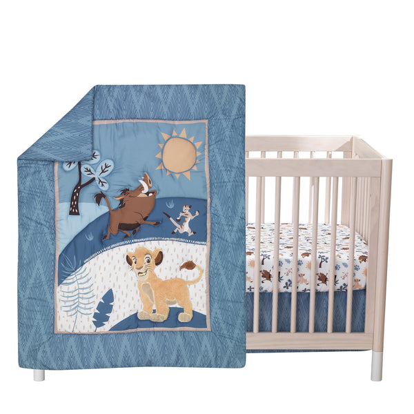 Lion King Adventure 3-Piece Baby Crib Bedding Set by Lambs & Ivy