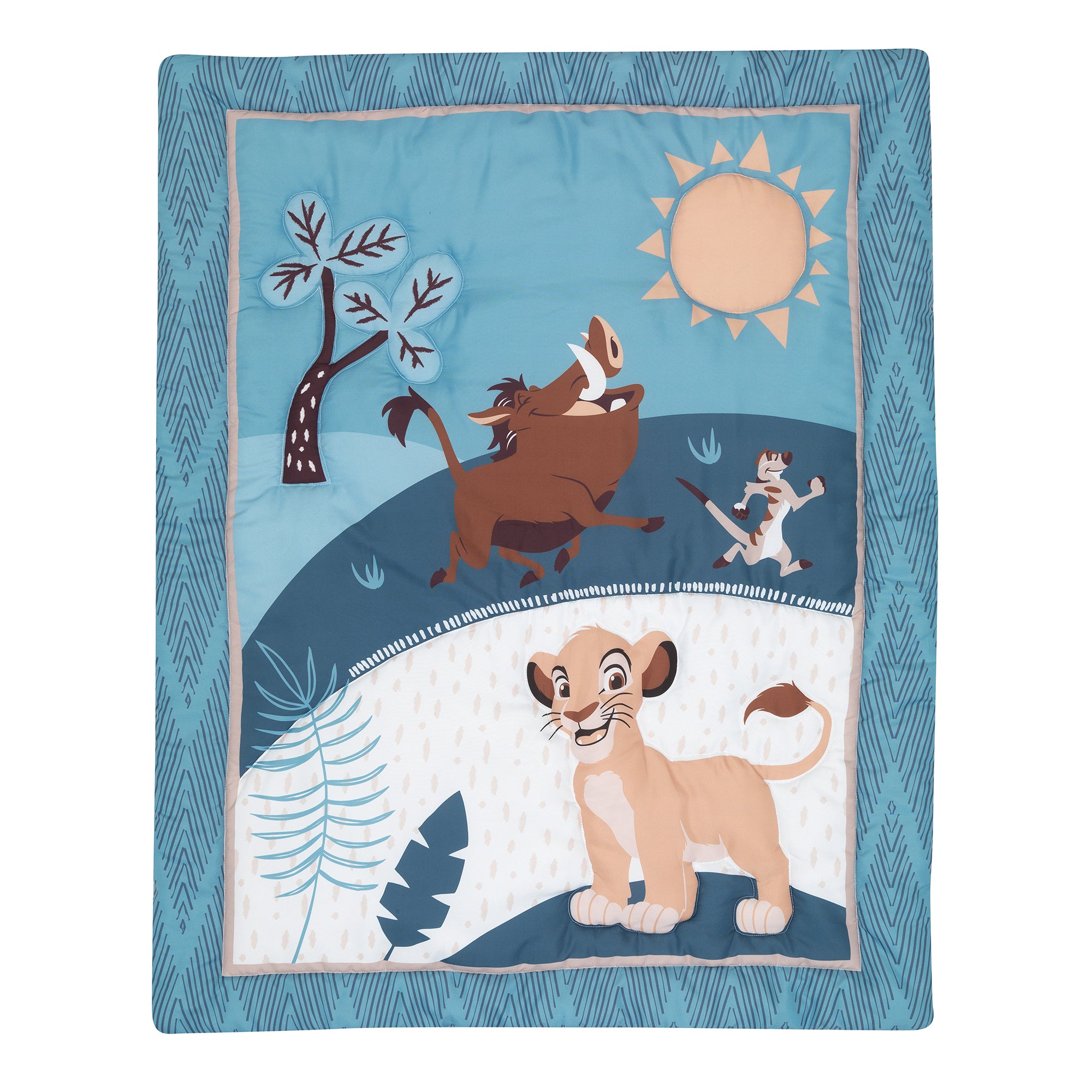Lion King Adventure 3-Piece Mini Crib Bedding Set by Lambs & Ivy