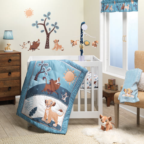 Lion King Adventure 3-Piece Mini Crib Bedding Set by Lambs & Ivy