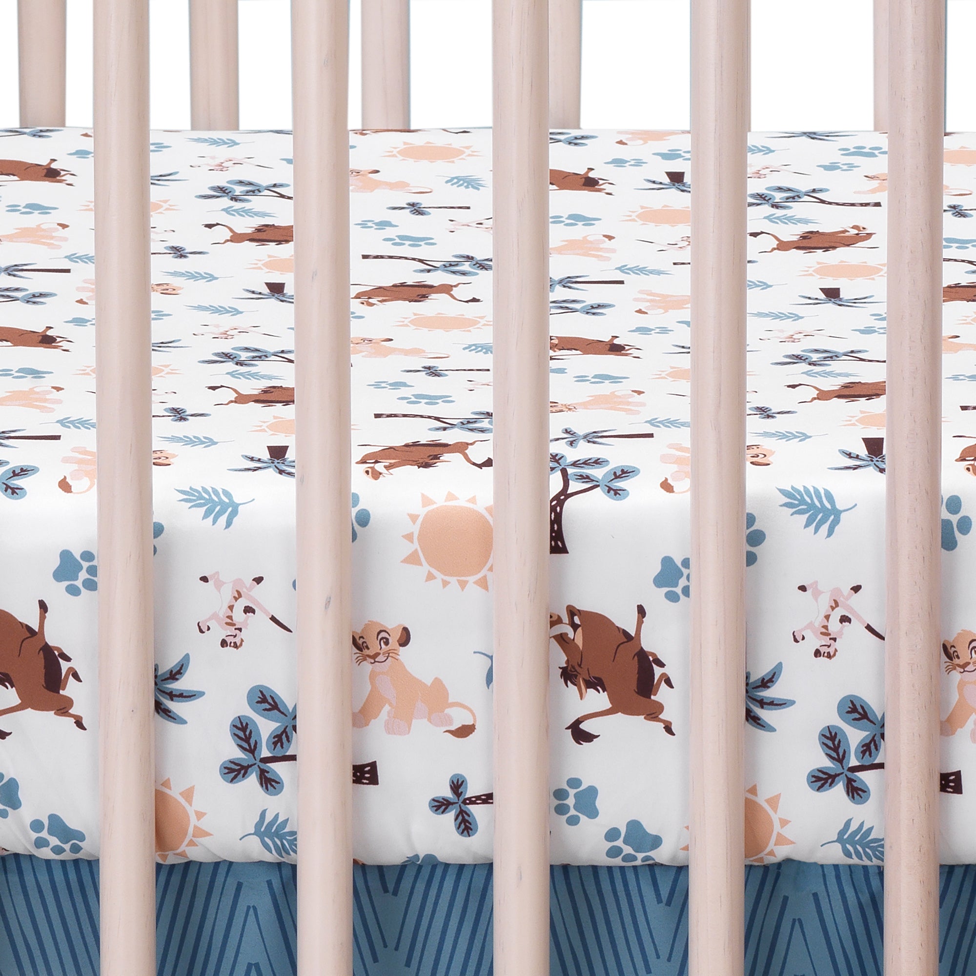 Lion King Adventure Fitted Crib Sheet by Lambs & Ivy