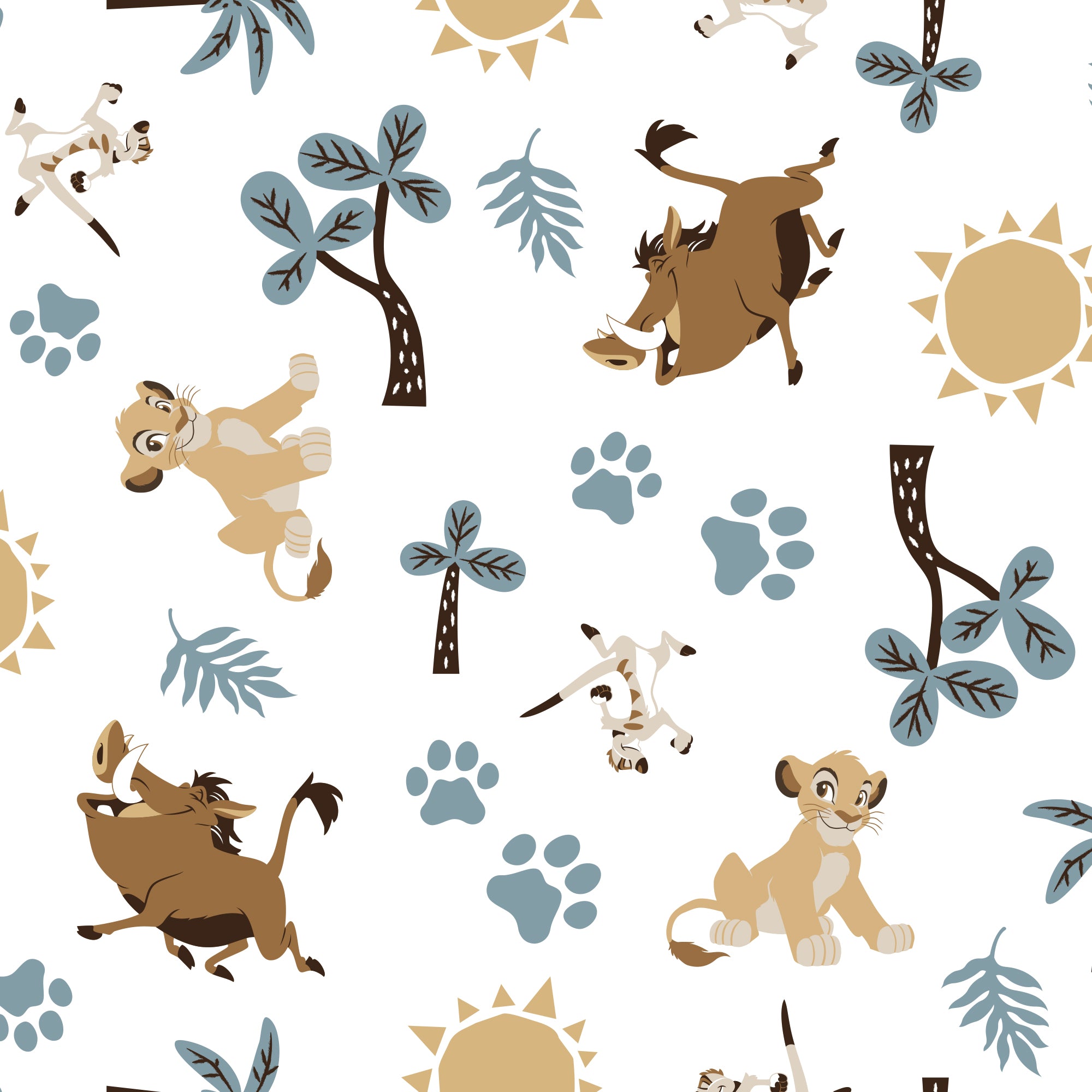 Lion King Adventure Fitted Crib Sheet by Lambs & Ivy