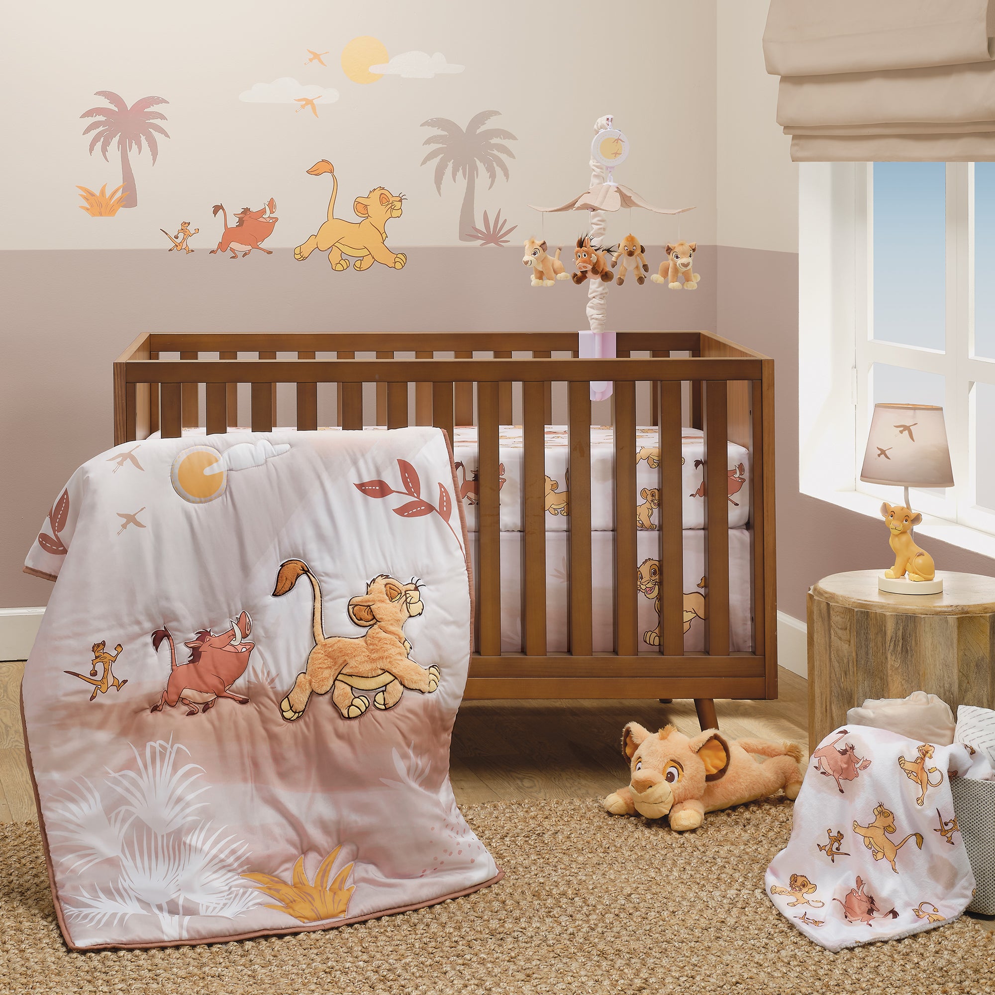 Lion King Safari 3-Piece Crib Bedding Set by Lambs & Ivy