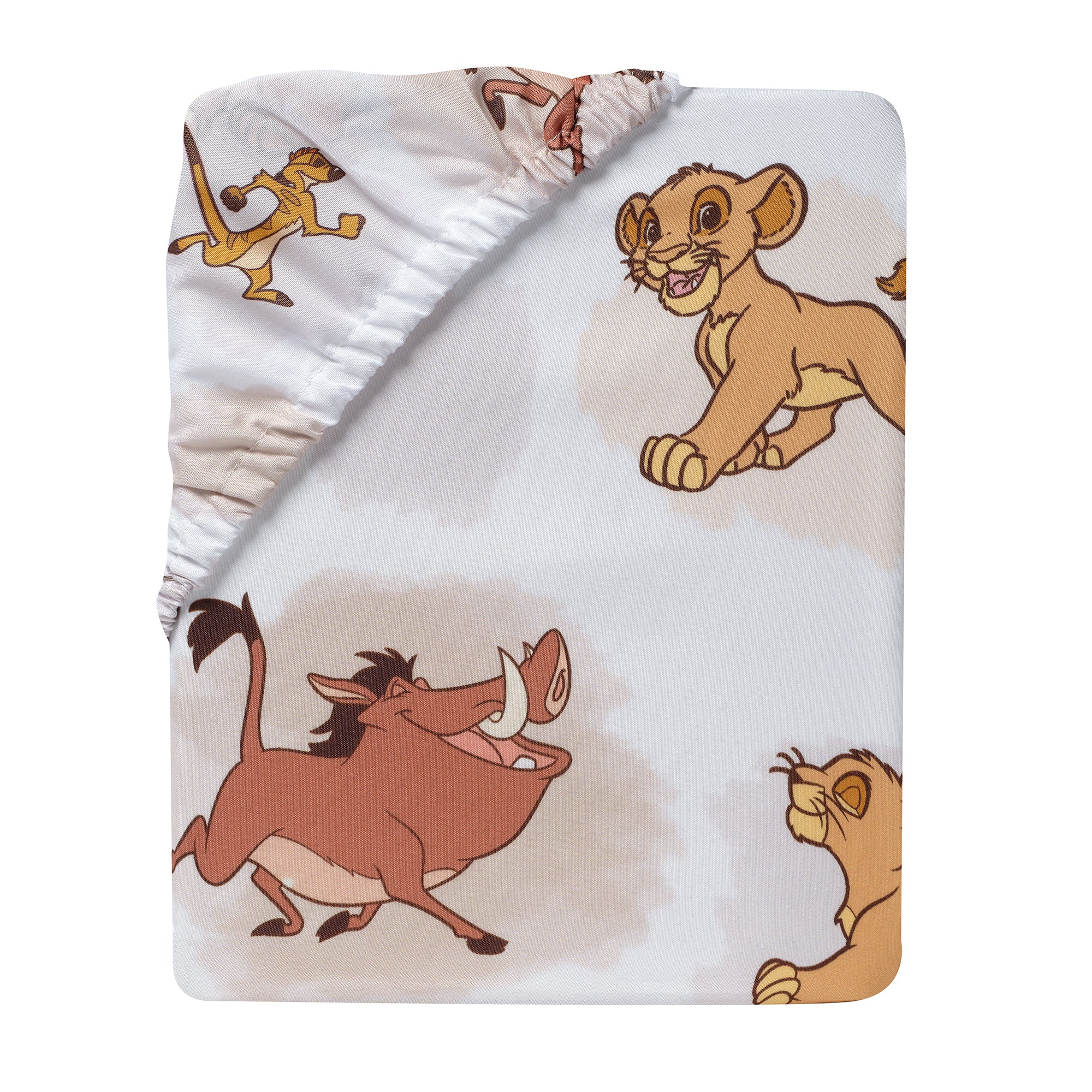 Lion King Safari Fitted Crib Sheet by Lambs & Ivy