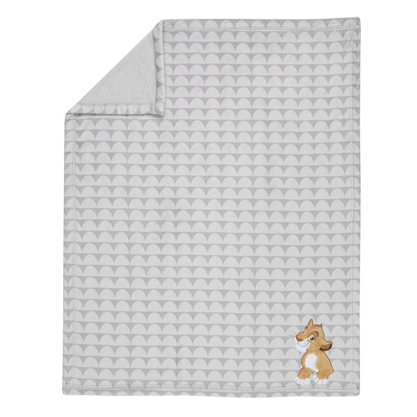 THE LION KING Appliqued Baby Blanket by Lambs & Ivy