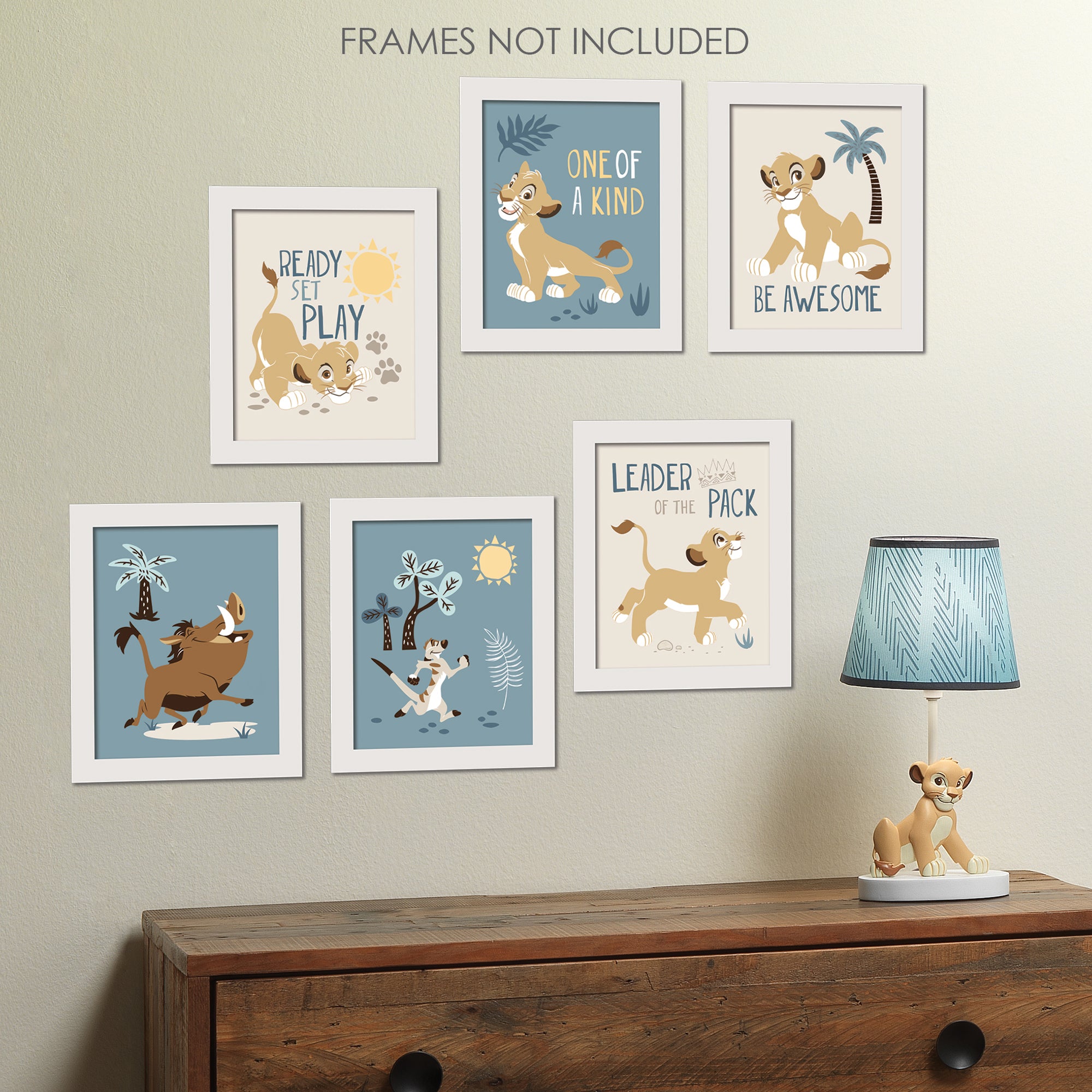 Lion King Unframed Wall Art by Lambs & Ivy