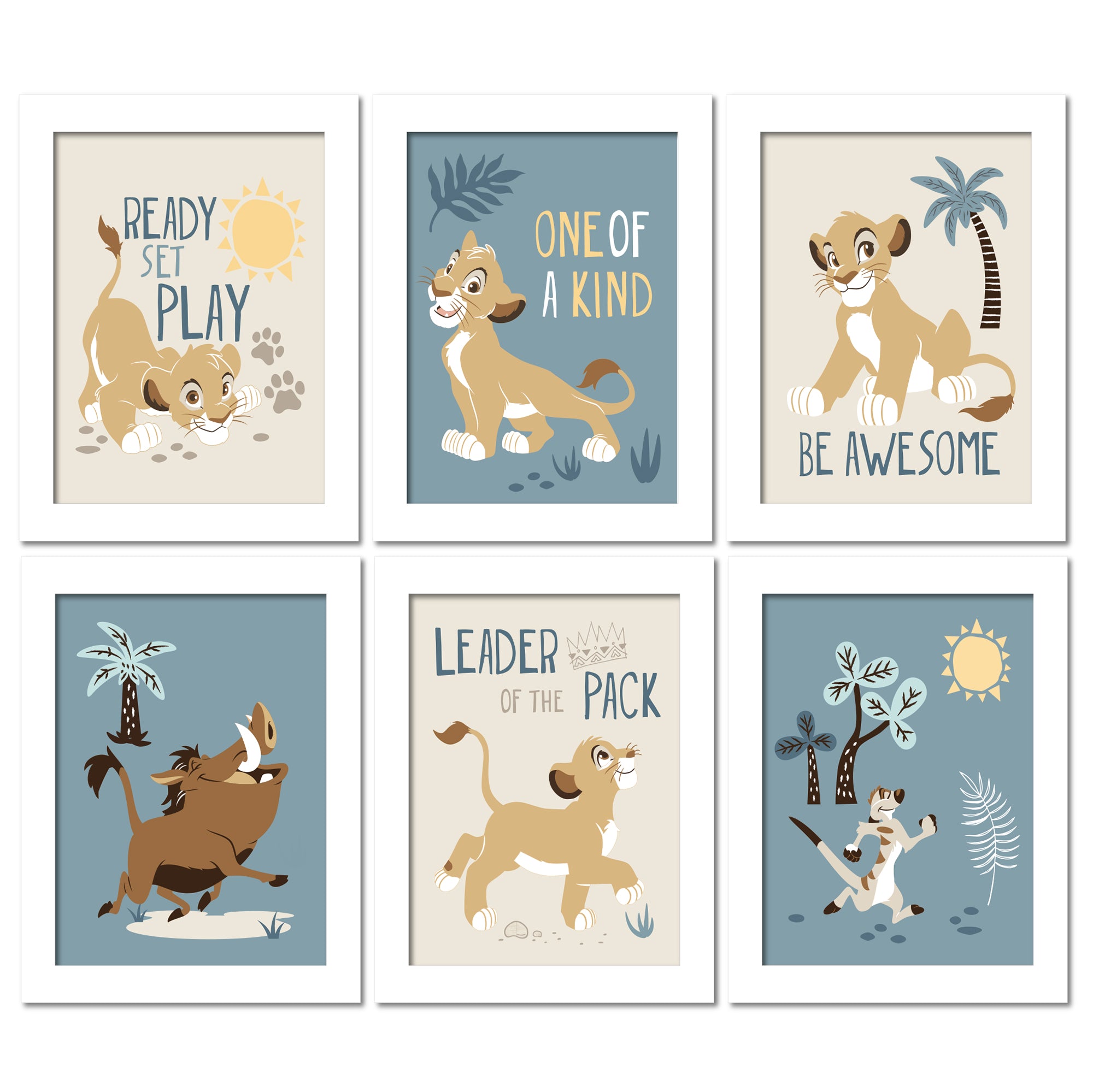 Lion King Unframed Wall Art by Lambs & Ivy