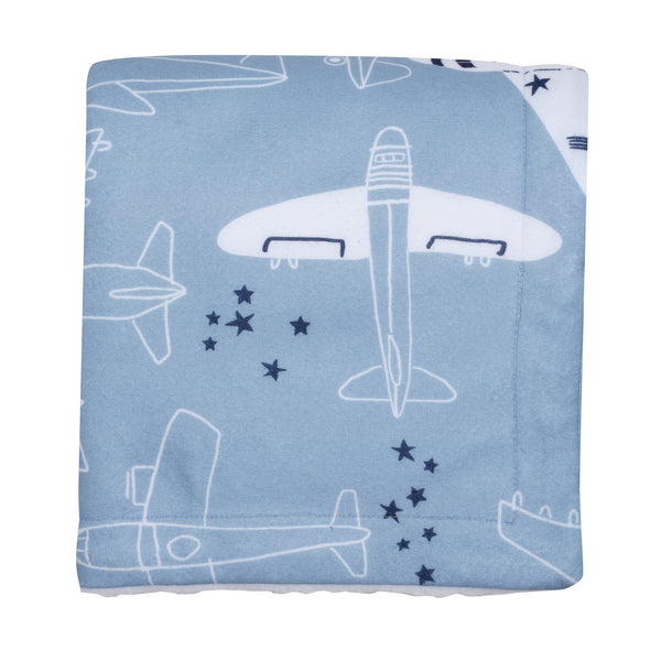 Little Aviator Baby Blanket by Bedtime Originals