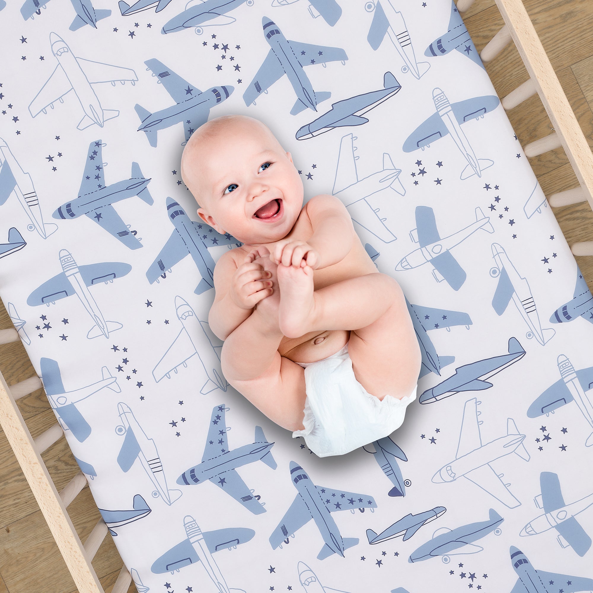 Little Aviator 3-Piece Crib Bedding Set by Bedtime Originals