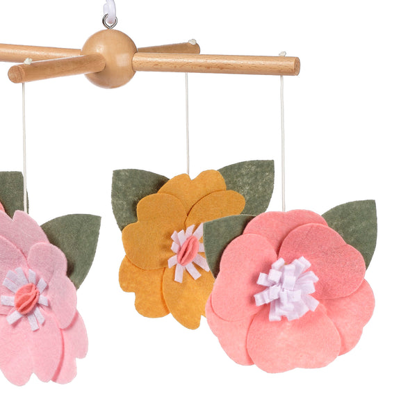 Little Garden Musical Baby Crib Mobile by Lambs & Ivy