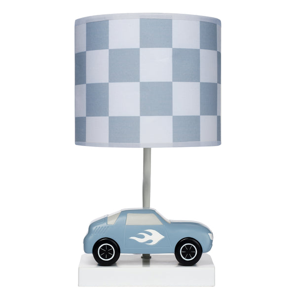 Little Racer Lamp with Shade and Bulb by Lambs & Ivy