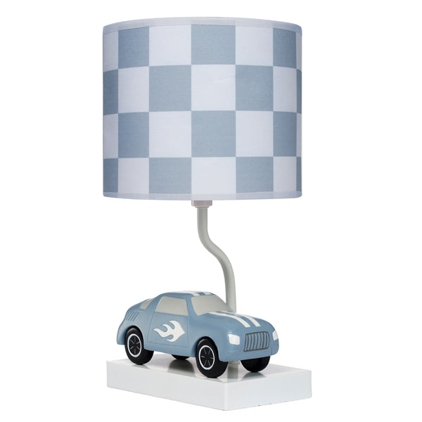 Little Racer Lamp with Shade and Bulb by Lambs & Ivy