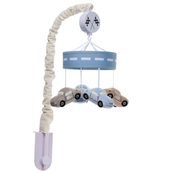 Little Racer Musical Baby Crib Mobile by Lambs & Ivy