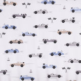 Little Racer Cotton Fitted Crib Sheet by Lambs & Ivy