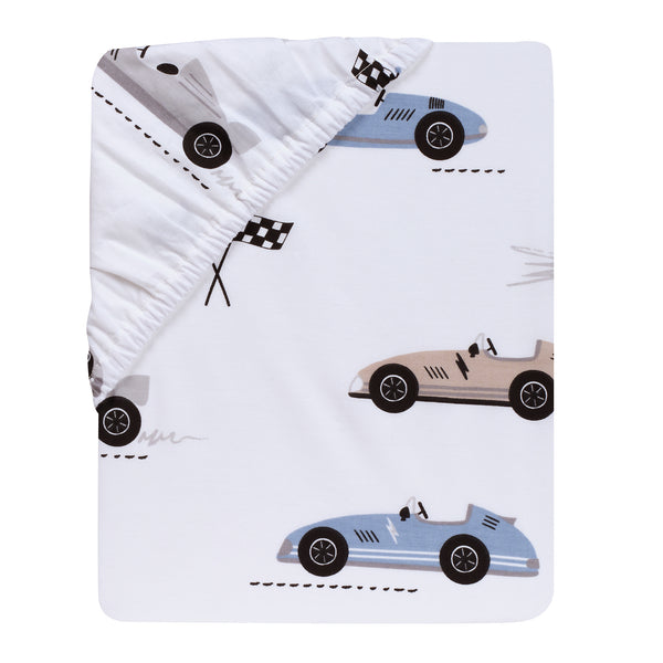 Little Racer 3-Piece Crib Bedding Set by Lambs & Ivy