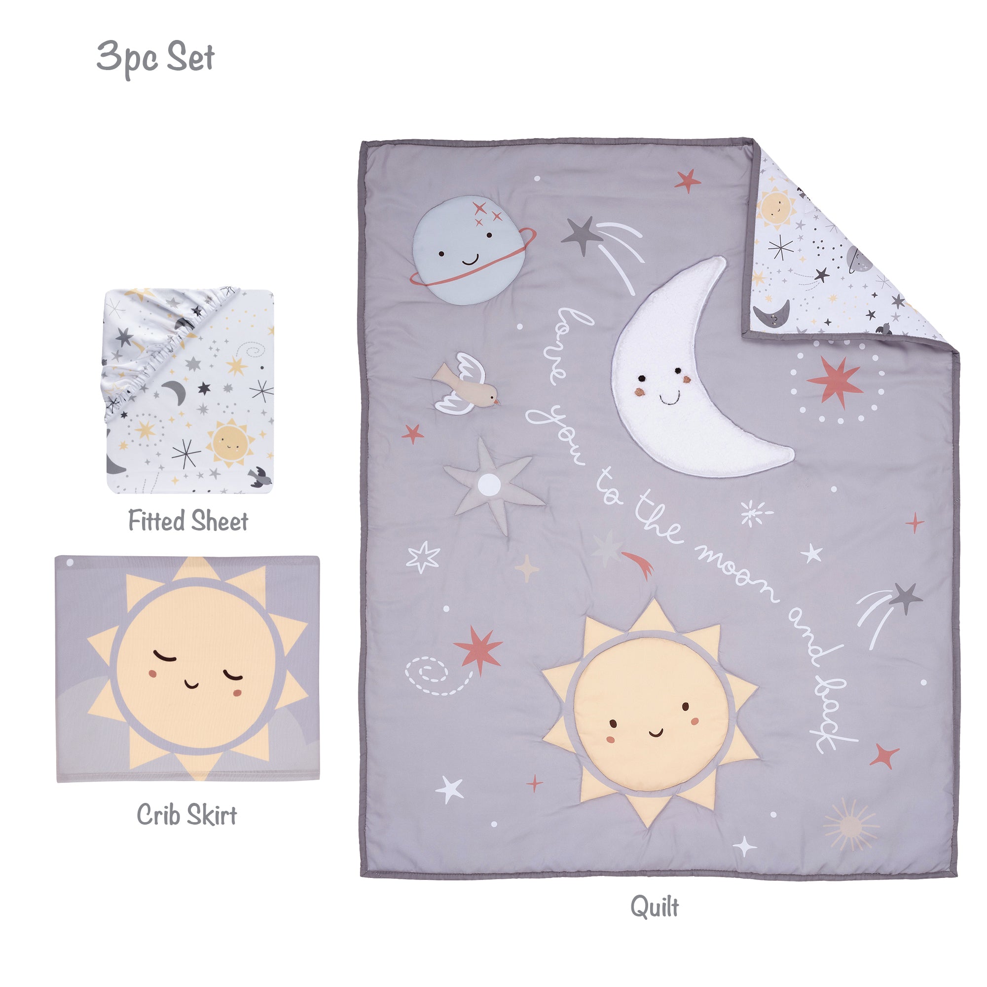 Little Star 3-Piece Crib Bedding Set by Bedtime Originals