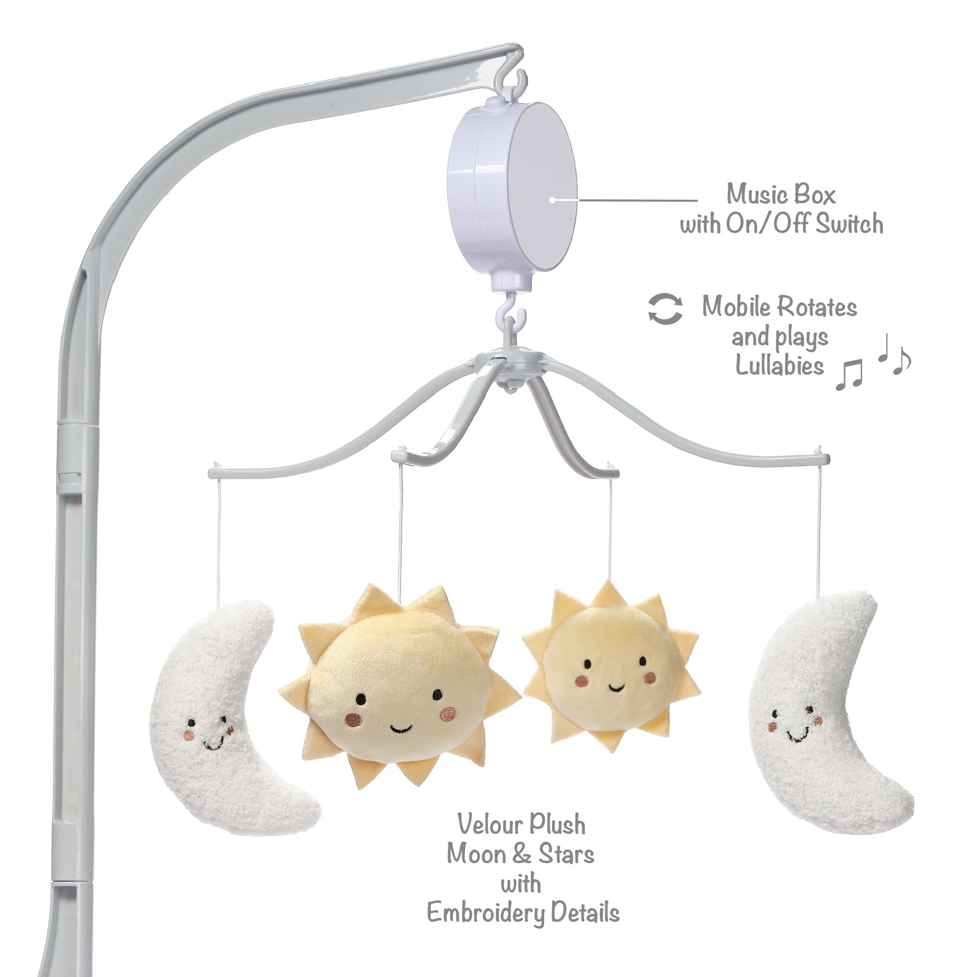 Little Star Musical Baby Crib Mobile by Bedtime Originals